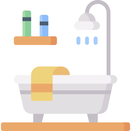 Desenho de banheiro